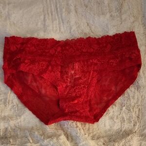 Victoria's Secret Red Lace Panties